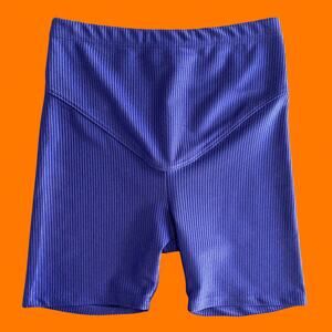 90's vintage purple high waisted biker shorts XS SMALL wonderbody